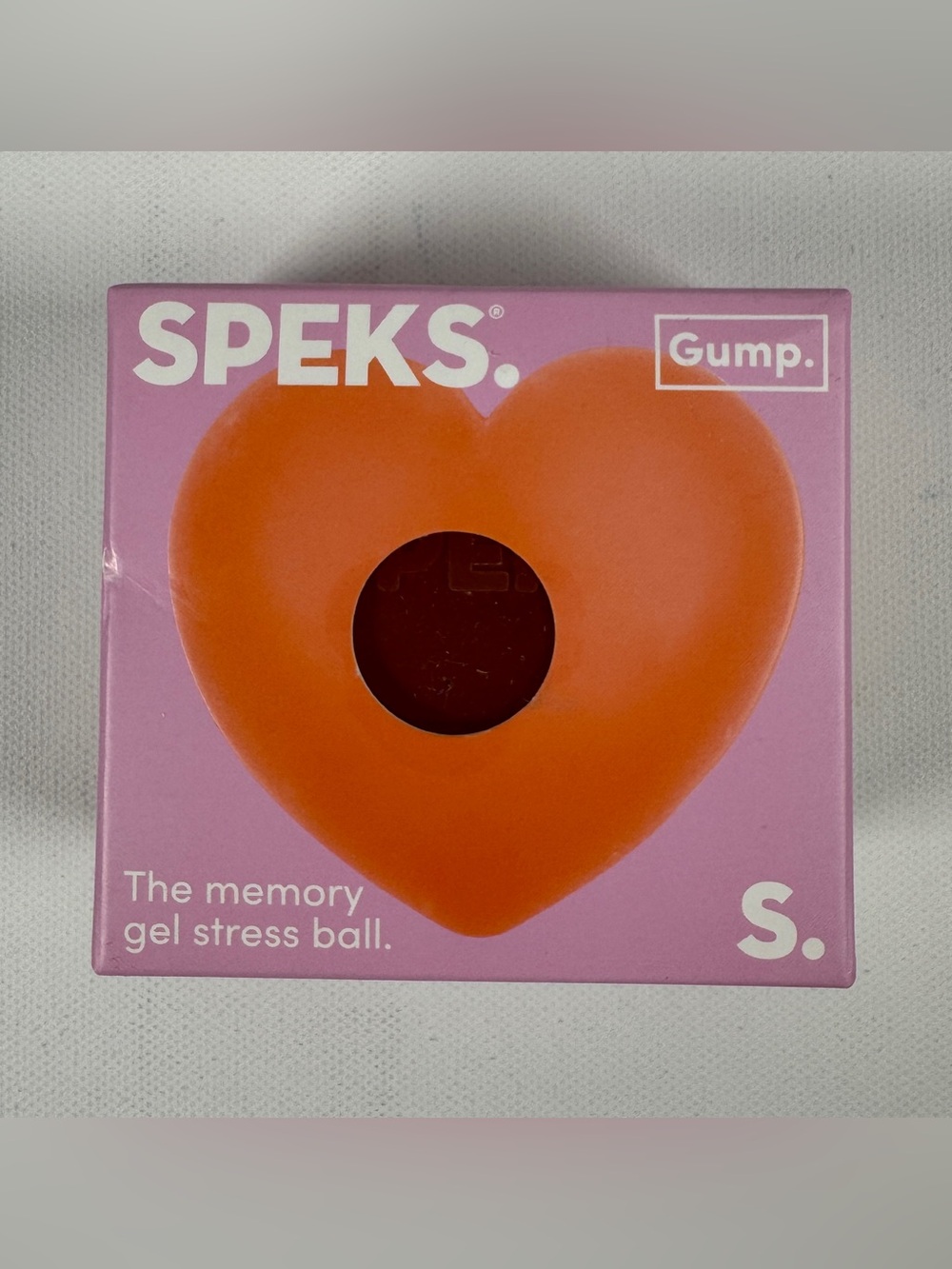 SPEKS GUMP HEART - LIMITED EDITION AND RARE (RED)